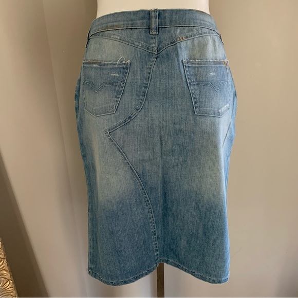🆕 VERSACE Denim Skirt - Picture 9 of 11